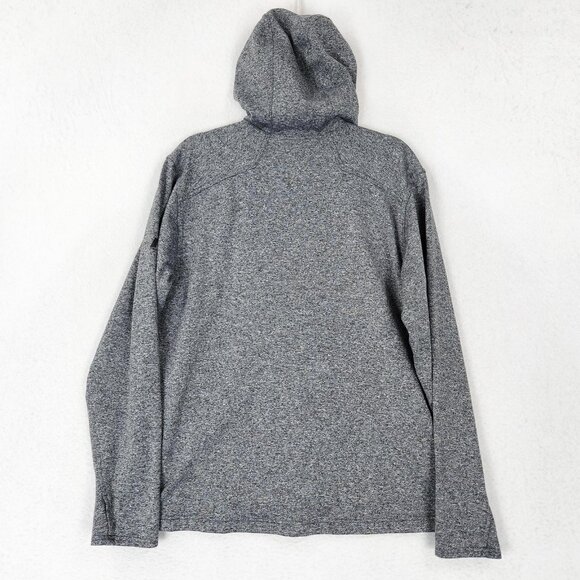 Eddie Bauer Jacket Mens Large Gray Heather First Ascent Full Zip Hooded Casual - Picture 11 of 12